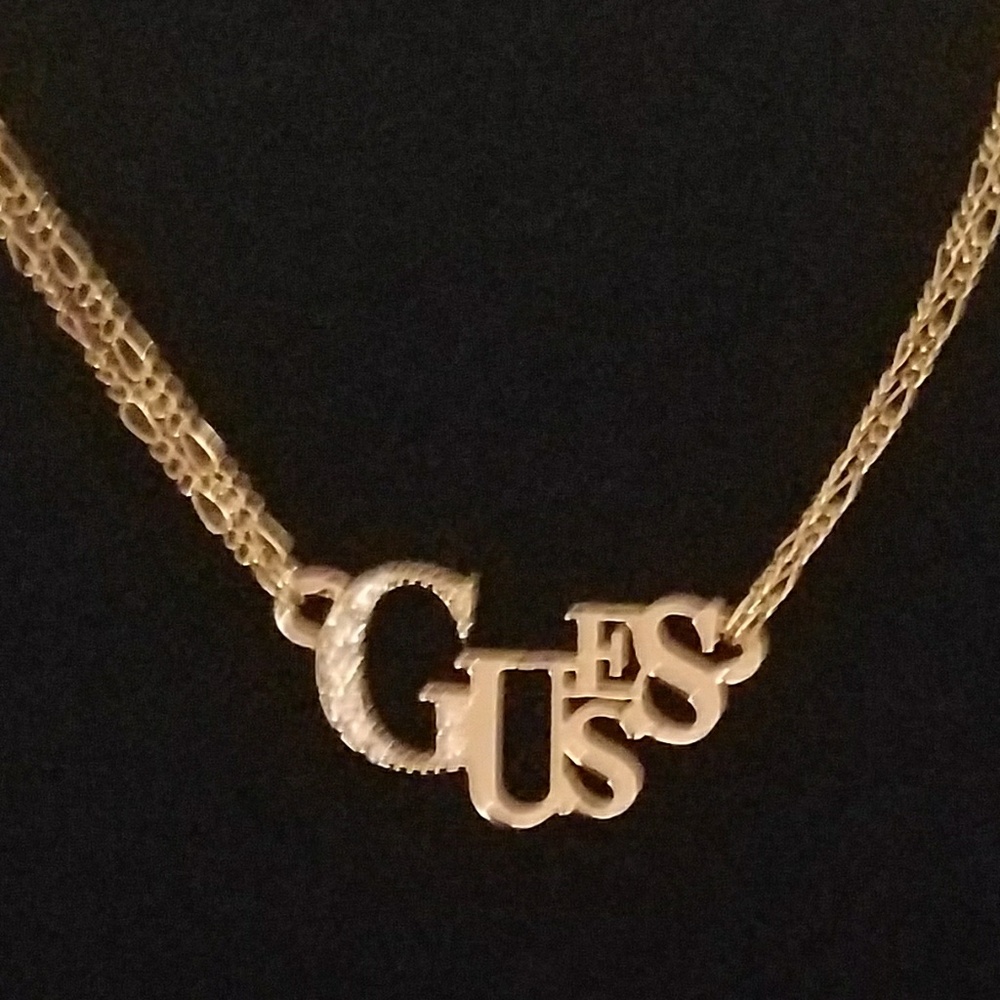 Original Gold Guess Necklace